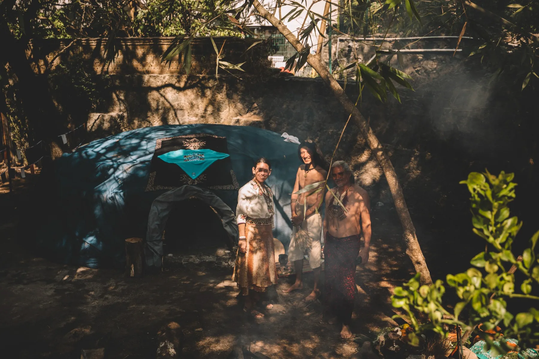 Temazcal en Tepoztlán en IKAL