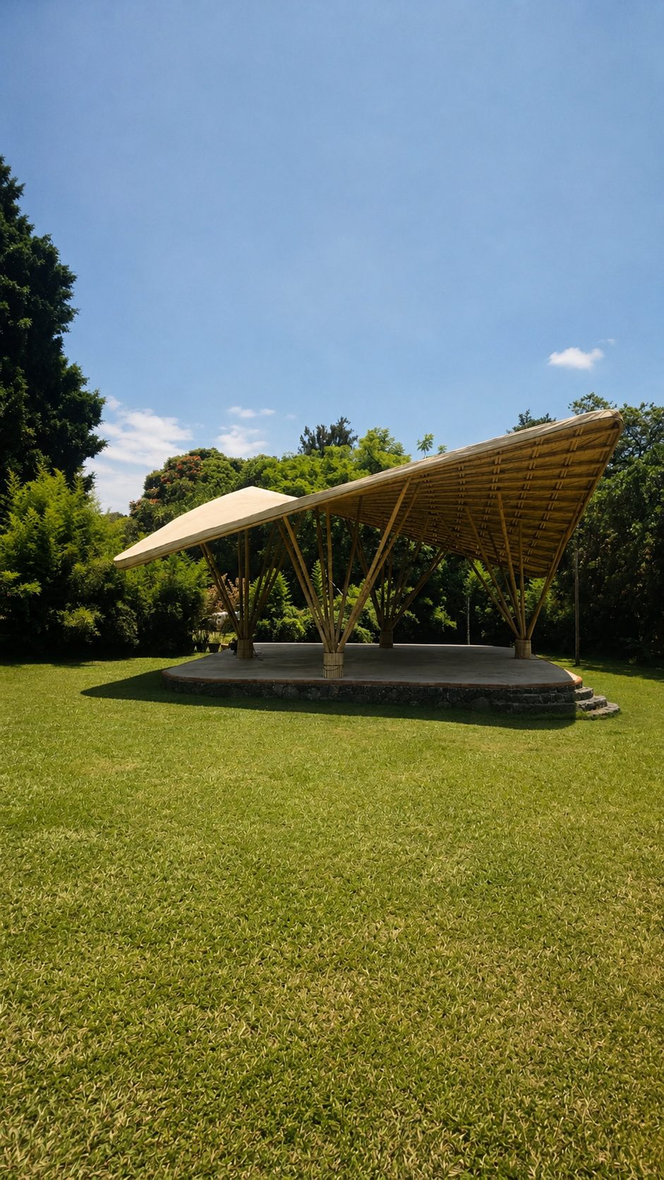 Boda en los jardines de IKAL